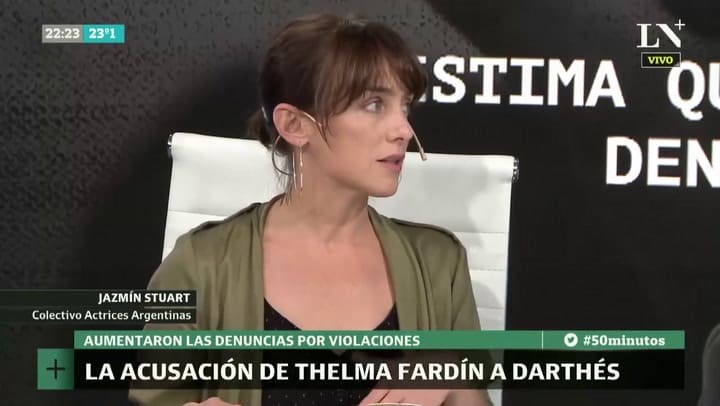 Jazmín Stuart: 'Todo el mundo nos preguntaba por qué llevábamos el pañuelo verde'
