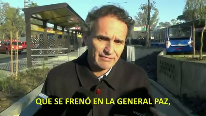 Gabriel Katopodis se quejó ante los medios luego del acto de Macri y de Vidal. Fuente: Twitter