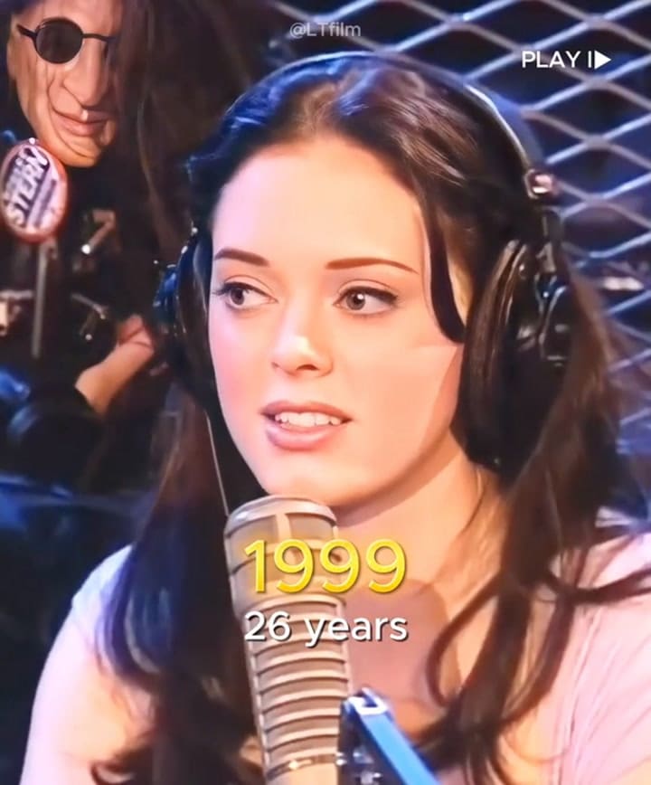 Rose McGowan en los años 90