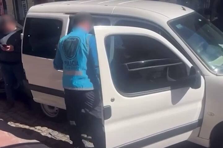 (GIF) Prófugo tras perpetrar un homicidio