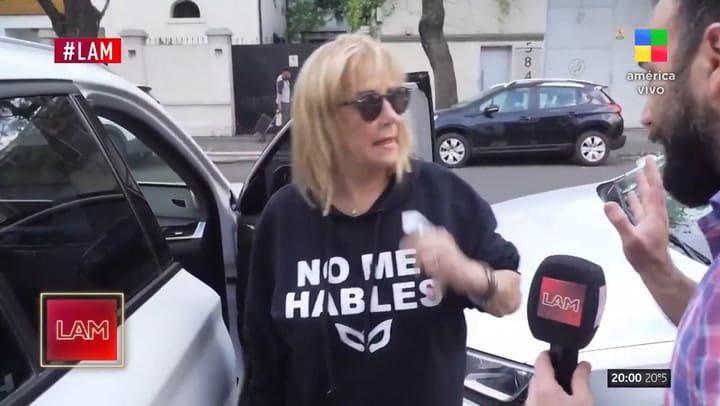 La inesperada interrupción que sufrió Marcela Tinayre en pleno móvil