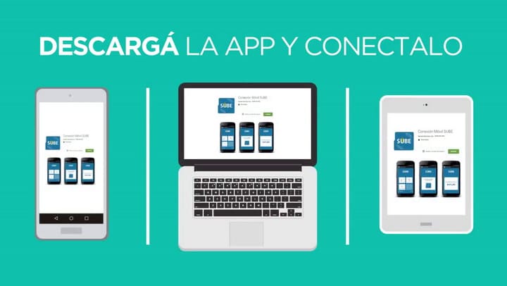 Cómo funciona Conexión Móvil SUBE para cargar crédito - Fuente: YouTube