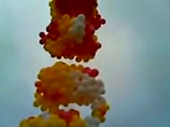 El momento del despegue, grabado por uno de los presentes en el 2008