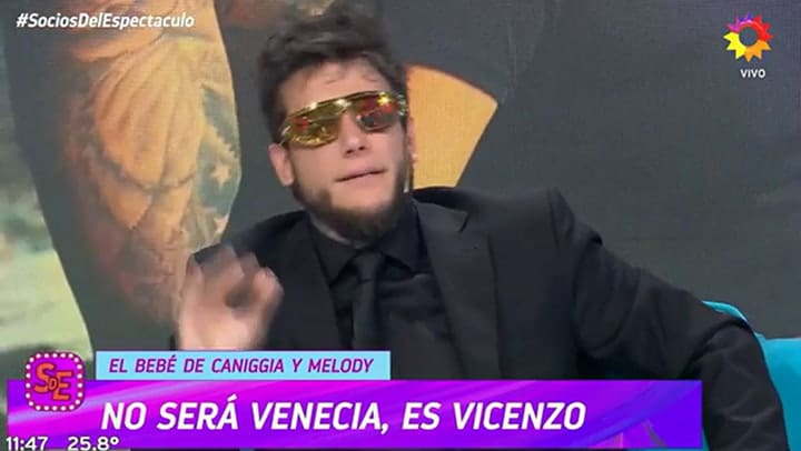 La reacción de Claudio Caniggia al enterarse que Alex será padre