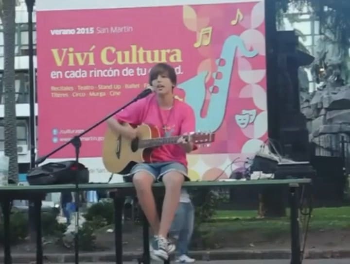 Benjamín Depascuali mostró sus inicios en la música tras entrar a La Voz Argentina y emocionó a todos