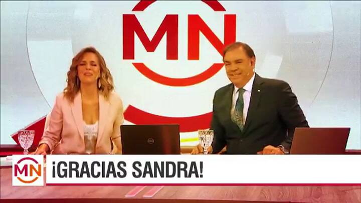 La emotiva despedida de Sandra Borghi de eltrece