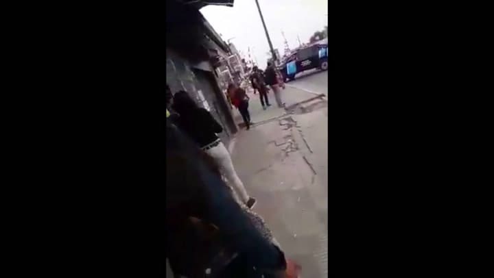 Cinematográfica persecución de un motochorro - Video 2