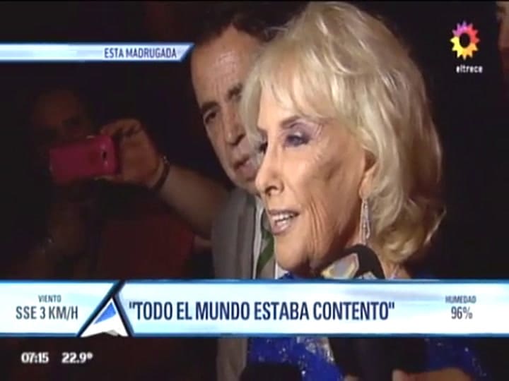 Los 90 años de Mirtha: 'Susana me llamó, Tinelli no'