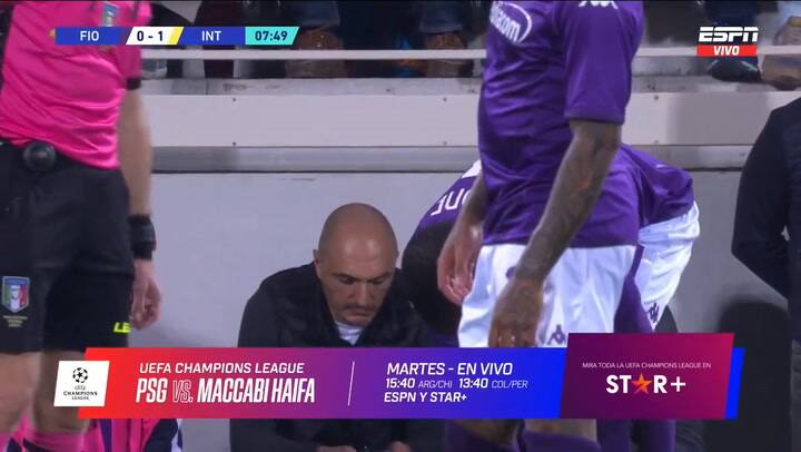 Nico Gonzáles afuera por lesión