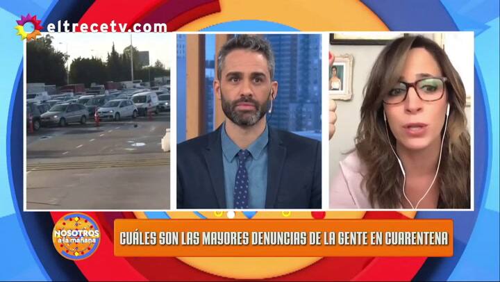 El blooper de Sandra Borghi en vivo: 'Mate traicionero' - Fuente: eltrece