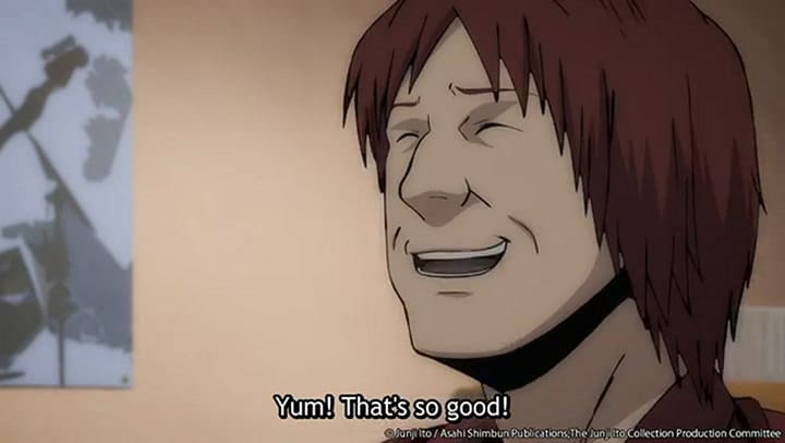 Una escena de la antología de Junji Ito