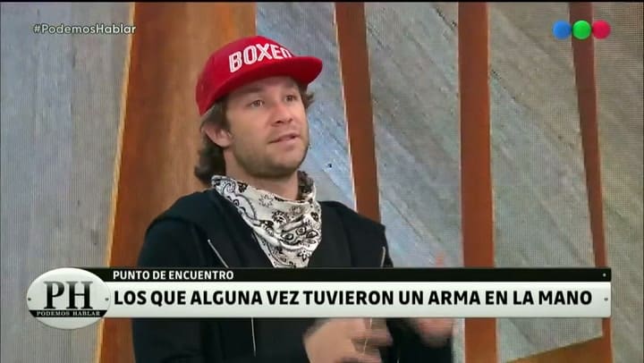 Nicolás 'Tacho' Riera y su confesión sobre las armas - Fuente: Telefe