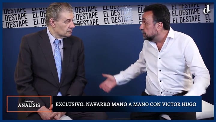 Víctor Hugo Morales habla con Roberto Navarro sobre su despido de C5N