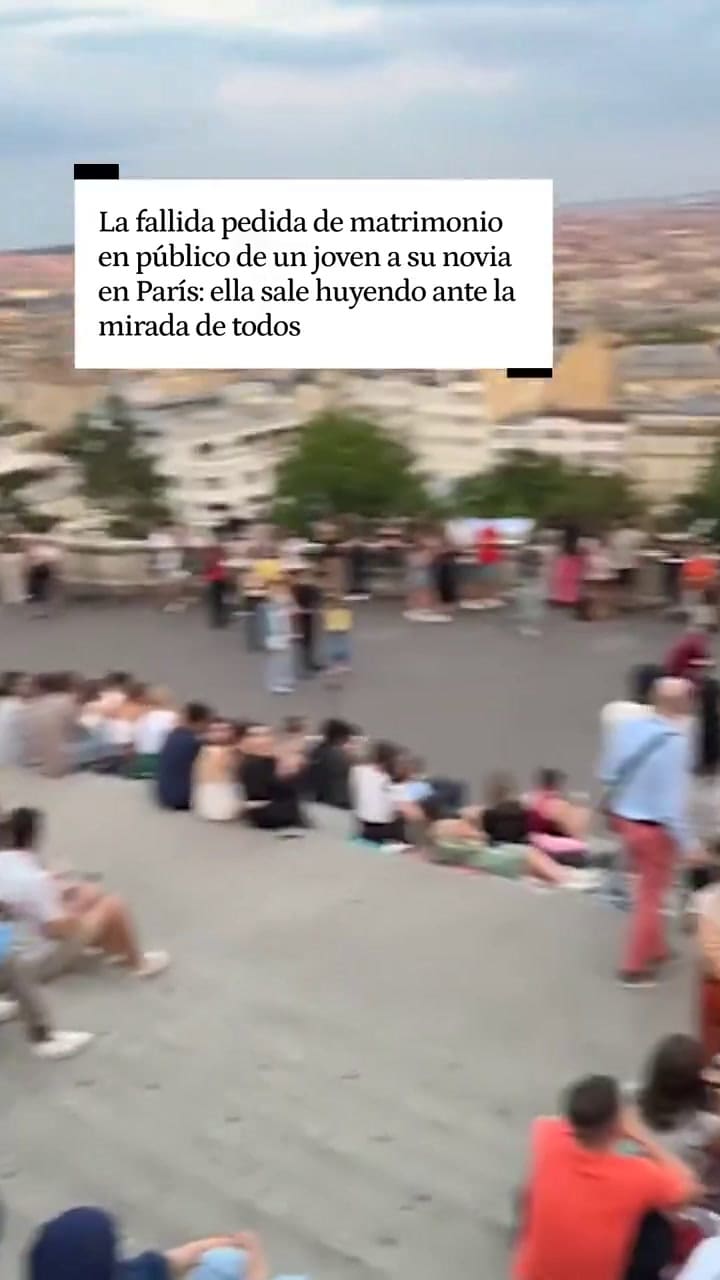 La fallida propuesta de matrimonio que se hizo viral en las redes sociales