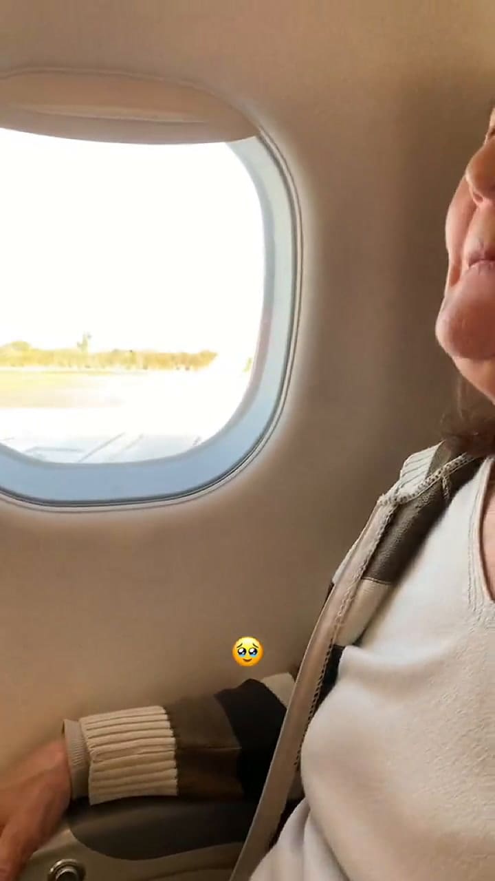 Voló por primera vez y se volvió viral