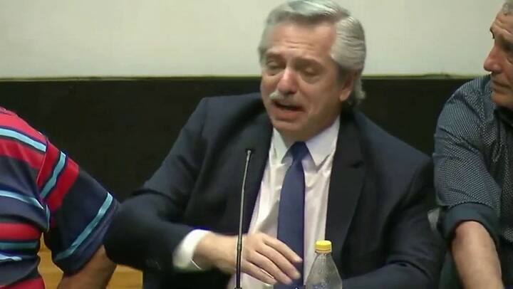 Alberto Fernández: 'Hay que recuperar la solidaridad y terminar las disputas'