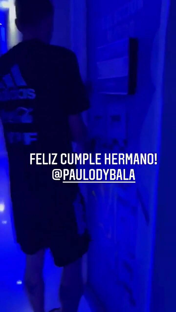 La broma de De Paul a Dybala