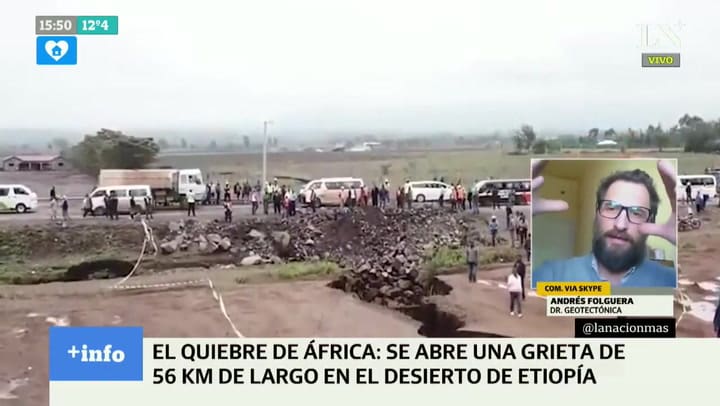 Cómo es el proceso geológico por el que el continente africano se dividirá en dos