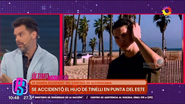 Marcelo Tinelli rompió el silencio tras el accidente de su hijo Francisco en Uruguay