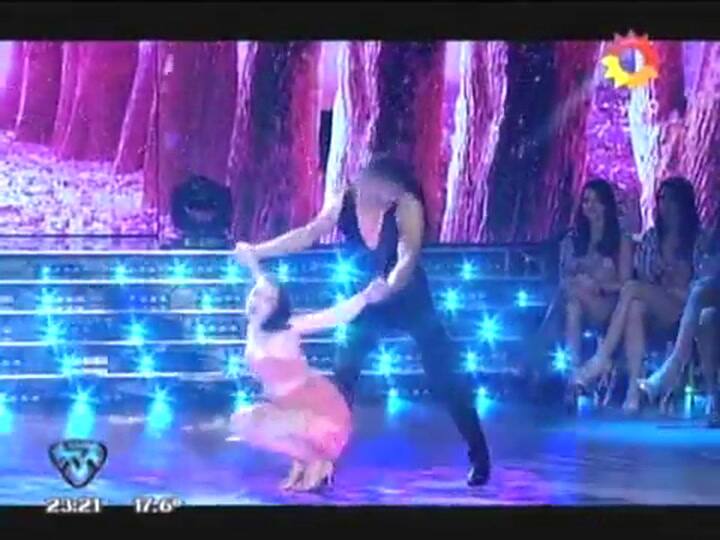 La presentación de Ángela Torres en Showmatch - Fuente: Canal 13