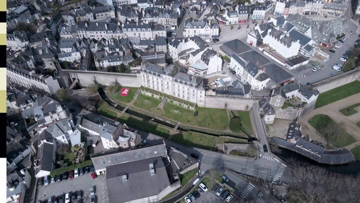 Hallan un castillo del siglo XVIII enterrado abajo de un museo