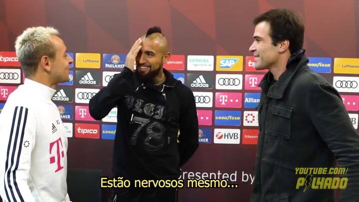 Vidal, contra Messi: 'Habrá que preguntarle a él si me tiene miedo' - Fuente: YouTube