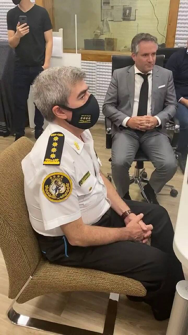 Baby Etchecopar entrevistó al policía que recuperó su reloj - Fuente: Instagram