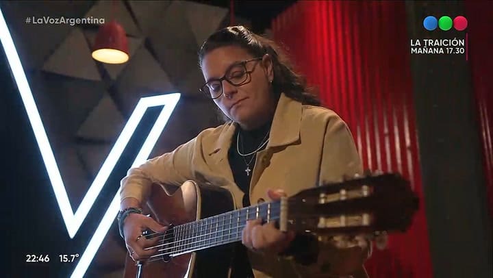 Presentacion Lucila Garombo, la participante de La Voz Argentina que fue monja