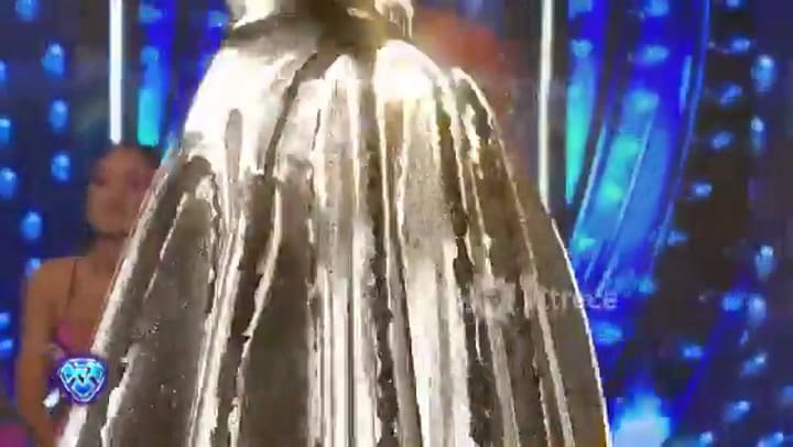 Bailando 2018: el aquadance de Flavio Mendoza y Belén Pouchán - Fuente: YouTube