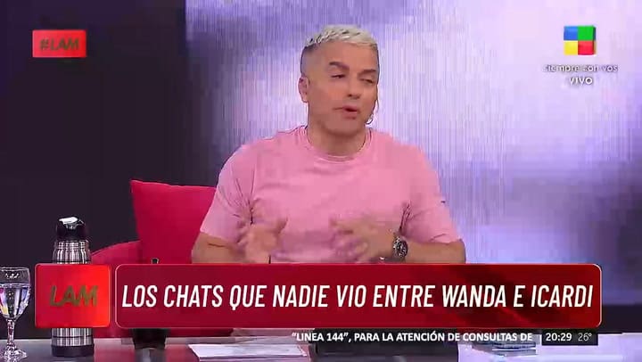 Angel de Brito revelo como le presento a sus hijas a la China Suarez