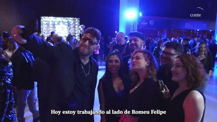 Romeu Felipe, Claudio Cerini y Cristian Rey estuvieron presentes en el mega evento