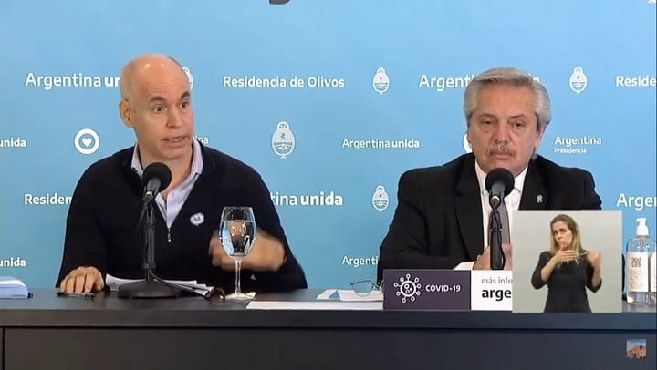 El chiste de Larreta sobre los hinchas de Racing