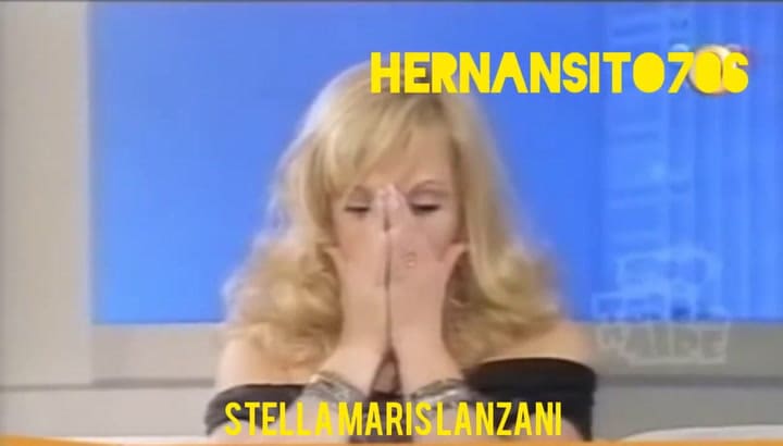 Stella Maris Lanzani, furiosa en el programa de Susana Giménez