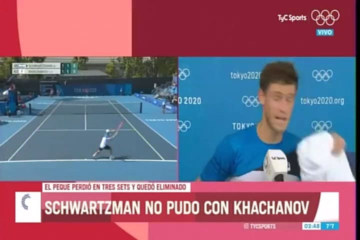 Declaraciones de Schwartzman en TyC Sports