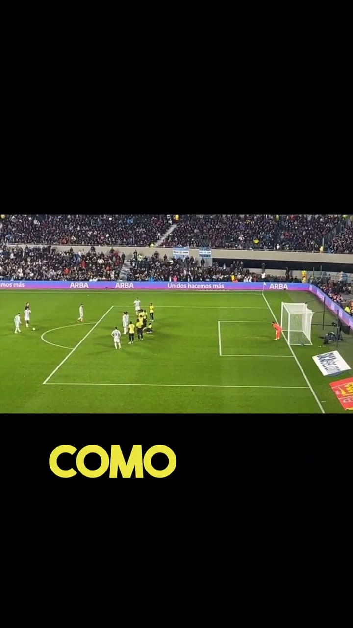 El espectacular relato de Nicolás Vázquez en el partido Argentina - Ecuador