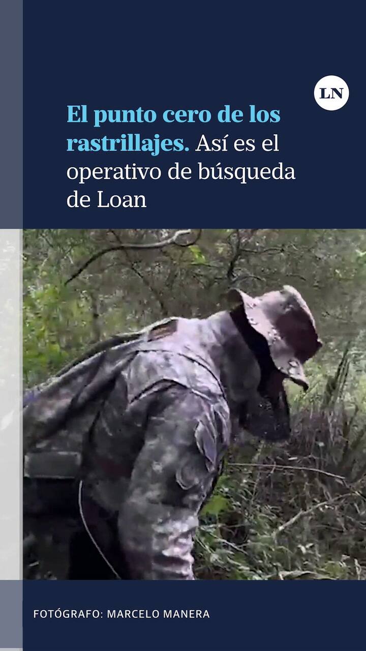 El punto cero de la búsqueda. Así es el operativo de búsqueda