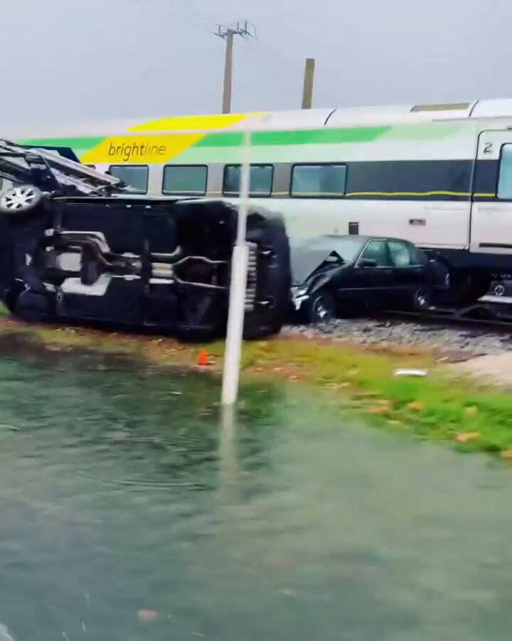 El servicio del tren Brightline en Florida fue suspendido temporalmente