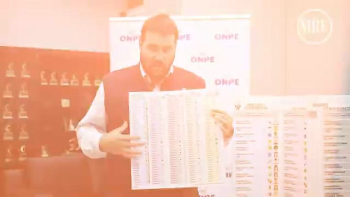 El tutorial para votar correctamente en el exterior