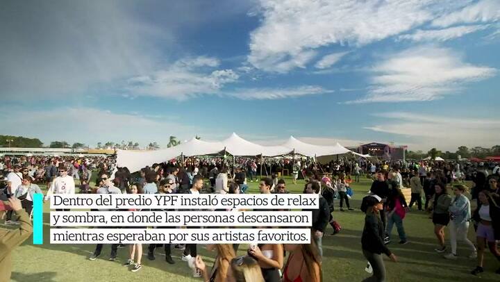 YPF en Lollapalooza 2022