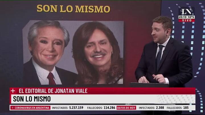 Son lo mismo. El editorial de Jonatan Viale.