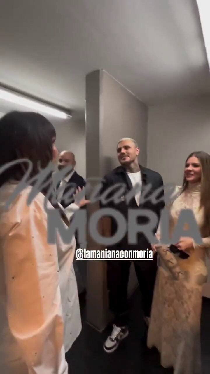 El encuentro entre Mauro Icardi y Moria Casán