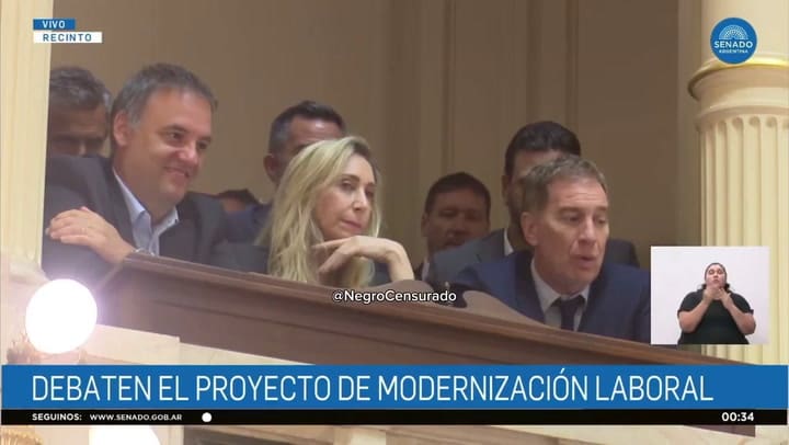 Villarruel y la mirada fría de Karina Milei