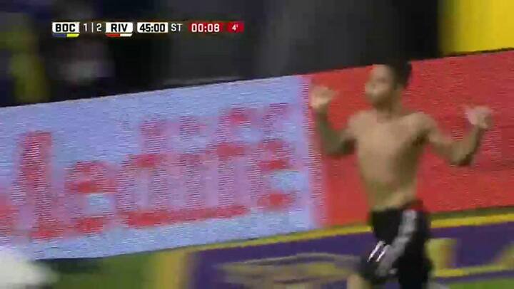 El gol de Driussi a Boca en la Bombonera - Fuente: Fútbol Para Todos