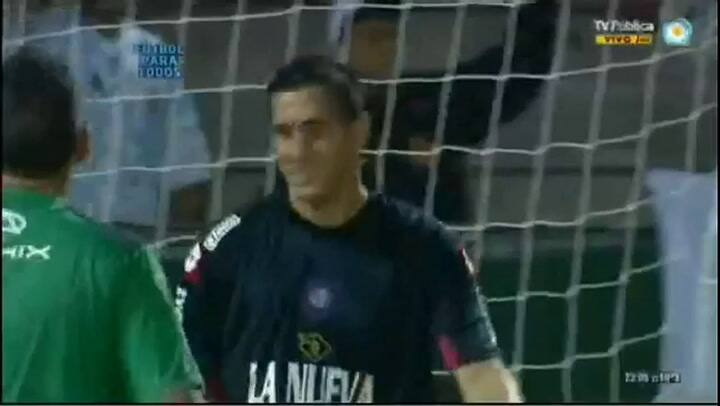 El penal que Migliore le atajó a Aliendro