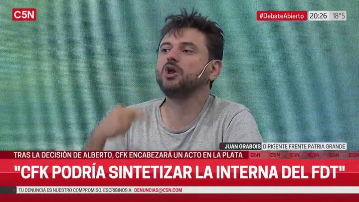 Juan Grabois reveló una conversación con Tolosa Paz sobre Massa y los planes sociales