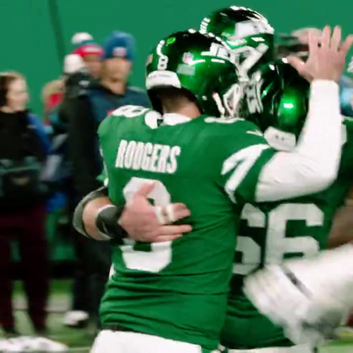 Así fue el touchdown número 500 de Aaron Rodgers