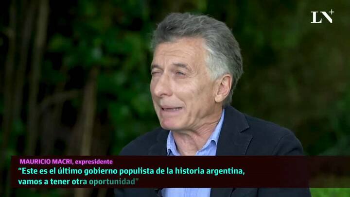 Mauricio Macri “Este es el último gobierno populista de la historia argentina”