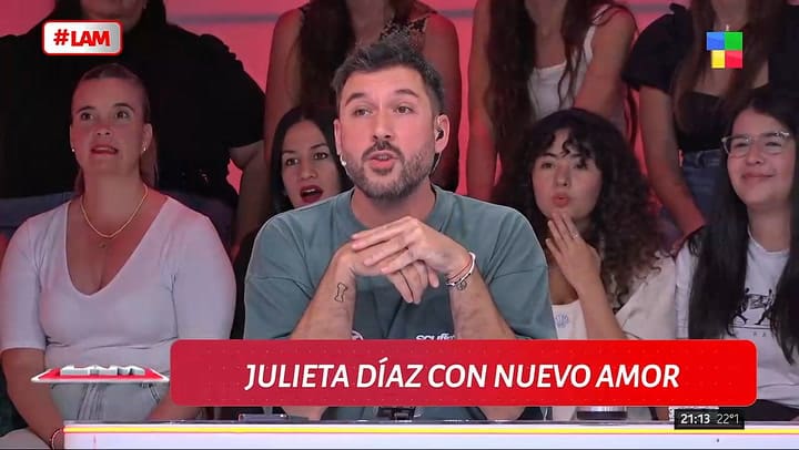 El nuevo romance de Julieta Díaz