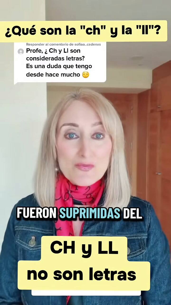 Por qué la "ch" y la "ll" ya no forman parte del abecedario