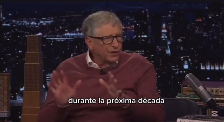 Bill Gates habló sobre la influencia de la inteligencia artificial en las carreras del futuro